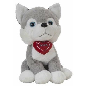 Jouet Peluche Husky Coeur 36 cm de BigBuy Kids, Animaux et personnages - Réf : S2431792, Prix : 12,39 €, Remise : %