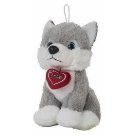 Plüschtier Husky Herz 28 cm von BigBuy Kids, Tiere und Figuren - Ref: S2431793, Preis: 9,29 €, Rabatt: %