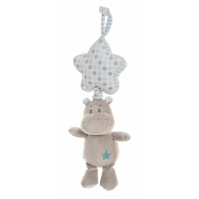 Peluche con Sonagli Ippopotamo 35 cm Azzurro di BigBuy Kids, Sonagli e anelli di peluches - Rif: S2431816, Prezzo: 12,10 €, S...