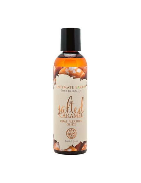 Lubrifiant Goût Caramel Salé Intimate Earth (60 ml) | Tienda24 Tienda24.eu