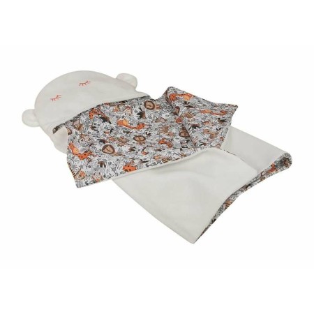 Coperta per Neonato Reversibile Con cappuccio 90 x 66 cm Giungla | Tienda24 - Global Online Shop Tienda24.eu