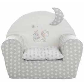 Fauteuil pour enfant Stars 44 x 34 x 53 cm Gris de BigBuy Kids, Meubles pour petits enfants - Réf : S2431856, Prix : 29,11 €,...