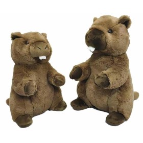 Jouet Peluche Brune Marmotte 38 cm de BigBuy Kids, Animaux et personnages - Réf : S2431897, Prix : 13,00 €, Remise : %