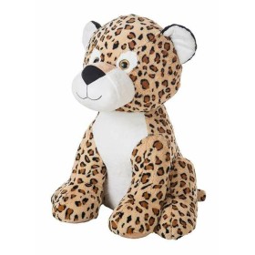 Fluffy toy Jon Leopard Brown 80 cm by BigBuy Kids, Animals and figures - Ref: S2431911, Price: 36,64 €, Discount: %