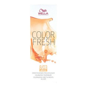 Tinte Semipermanente Color Fresh Wella Nº 8/03 (75 ml)