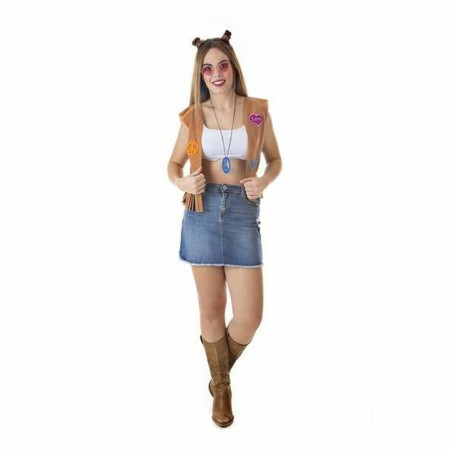 Costume for Adults Hippie (2 Pieces) by BigBuy Carnival, Adults - Ref: S2432071, Price: 12,16 €, Discount: %