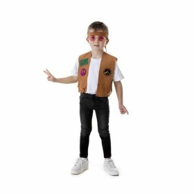 Costume for Children Peace Hippie Vest Brown by BigBuy Carnival, Kids & Toddlers - Ref: S2432093, Price: 12,39 €, Discount: %