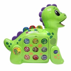 Brinquedo Interativo Vtech 35 x 13,3 x 33 cm Verde Dinossauro Brinquedo Interativo Desenho Magnético Maçã de Vtech, Brinquedo...