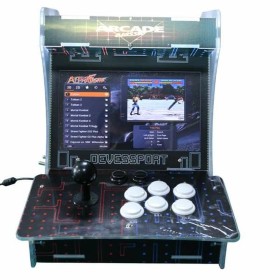 Arcade Machine Acrylic Bartop Twins 19" Retro Tablecloth by BigBuy Fun, Plug & Play Games Consoles - Ref: S2432434, Price: 43...