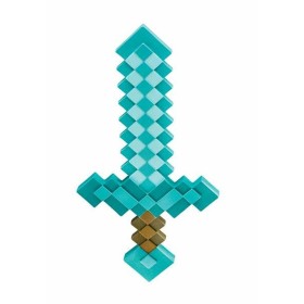 Espada de Brincar Minecraft Diamante Azul de Minecraft, Armas de brinquedo - Ref: S2432783, Preço: 21,13 €, Desconto: %