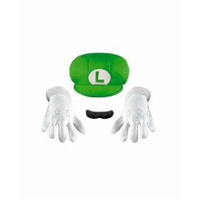 Acessório para Fantasia Super Mario Kit Luigi 4 Peças de BigBuy Carnival, Disfarces com acessórios - Ref: S2432786, Preço: 23...