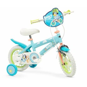 Children's Bike Bluey 12" Blue Green by Bluey, Kids' Bikes - Ref: S2433250, Price: 113,05 €, Discount: %