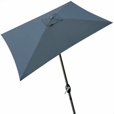 Parasol Aktive Antracita Aluminio Ø 4,8 cm 300 cm de Aktive, Sombrillas - Ref: S2433352, Precio: 57,32 €, Descuento: %