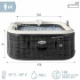 Spa Hinchable Colorbaby Purespa Burbujas Greystone Deluxe 795 L de Colorbaby, Jacuzzis y SPAs - Ref: S2433377, Precio: 796,34...