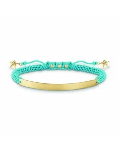 Bracciale Donna Thomas Sabo LBA0060-848-1 Azzurro Argento Dorato da Thomas Sabo, Bracciali - Ref: S0323729, Precio: €63.77, D...