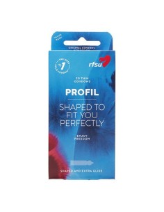 Condoms RFSU Profil 10 Units by RFSU, Male Condoms - Ref: S4002005, Price: 9,41 €, Discount: %