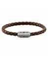 Bracelet Unisexe Thomas Sabo UB0019-823-2 Argenté Marron 18,5 cm 16,5 cm | Tienda24 Tienda24.eu