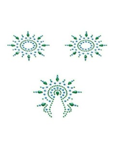 Flamboyant Azul & Verde Mystim 46656 Turquesa (3 pcs) de Mystim, Tapa-mamilos para mulher - Ref: S4002350, Precio: 14,74 €, D...