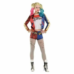 Costume for Adults Harley Quinn Suicide Squad 4 Pieces by BigBuy Carnival, Adults - Ref: S2433901, Price: 41,55 €, Discount: %