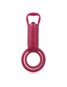 Anello Fallico Vibraring The Screaming O Omego Rosso Granato da The Screaming O, Anelli fallici e vibranti - Ref: S4003195, P...