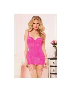 Vestido Pink Lipstick Preto (L) | Tienda24 Tienda24.eu