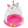 Pataugeoire gonflable pour enfants Intex Rose Licorne 102 x 102 cm de Intex, Piscines et Bassins pour enfants - Réf : S243415...