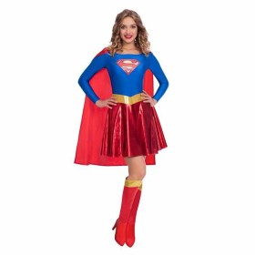 Costume per Adulti Supergirl Supereroina 3 Pezzi di BigBuy Carnival, Adulti - Rif: S2434262, Prezzo: 36,42 €, Sconto: %