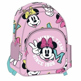 Cartable Minnie Mouse Fuchsia 32 x 15 x 42 cm de Minnie Mouse, Sacs à dos enfant - Réf : S2434357, Prix : 25,56 €, Remise : %