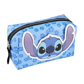 Travel Vanity Case Stitch Blue Polyurethane 17 x 10 x 7 cm by Stitch, Cosmetic Cases - Ref: S2434416, Price: 7,80 €, Discount: %