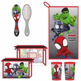 Travel Vanity Case Spidey Red 23 x 15 x 8 cm by Spidey, Cosmetic Cases - Ref: S2434426, Price: 10,37 €, Discount: %