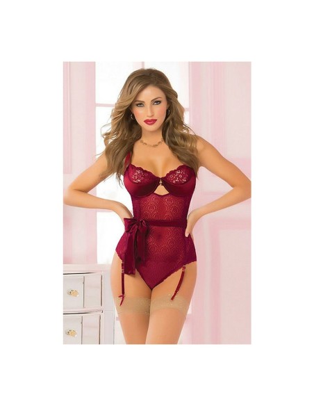 Leotard Seven Til Midnight Burgundy | Tienda24 Tienda24.eu