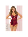 Leotard Seven Til Midnight Burgundy | Tienda24 Tienda24.eu