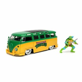 Playset Teenage Mutant Ninja Turtles Leonardo & 1962 Volkswagen Bus 2 Pezzi di Teenage Mutant Ninja Turtles, Playset con figu...