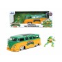 Playset Teenage Mutant Ninja Turtles Leonardo & 1962 Volkswagen Bus 2 Pièces de Teenage Mutant Ninja Turtles, Playsets de fig...