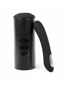 Masturbador Men Wand Satisfyer Preto | Tienda24 Tienda24.eu