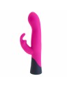 Vibrador conejito Liebe Rosa Rojo 30 x 40 cm (21,5 x 3,5 cm) | Tienda24 Tienda24.eu