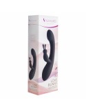 Rabbit Vibrator S Pleasures Black Pink (18,7 x 3,5 cm) | Tienda24 Tienda24.eu