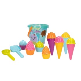 Conjunto de brinquedos de praia Colorbaby 19 Peças de Colorbaby, Brinquedos para caixas de areia e praia - Ref: S2434835, Pre...