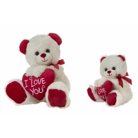 Oso de Peluche I Love You 36 cm Corazón de BigBuy Kids, Animales y figuras - Ref: S2434955, Precio: 12,39 €, Descuento: %