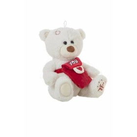 Jouet Peluche Ours 25 cm Blanc de BigBuy Kids, Animaux et personnages - Réf : S2434961, Prix : 9,29 €, Remise : %