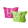 Beach Bag Green Pink Oxford 59 x 19 x 40 cm by BigBuy Outdoor, Cloth and beach bags - Ref: S2434996, Price: 7,27 €, Discount: %