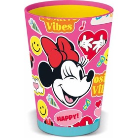 Copo Minnie Mouse Flower Power 470 ml Plástico de Minnie Mouse, Garrafas de água - Ref: S2435104, Preço: 9,44 €, Desconto: %