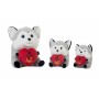 Fluffy toy All You Need is Love 45 cm Dog by BigBuy Kids, Animals and figures - Ref: S2435154, Price: 17,40 €, Discount: %