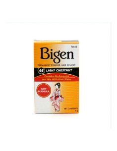 Tintura Permanente Bigen 46 Light Nº46 Light Chestnut (6 gr) da Bigen, Colore permanente - Ref: S4242546, Precio: 7,39 €, Des...