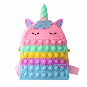 Child bag Inca Pop-it 16,5 x 20 x 6 cm Unicorn by Inca, Children's Backpacks - Ref: S2435362, Price: 15,71 €, Discount: %