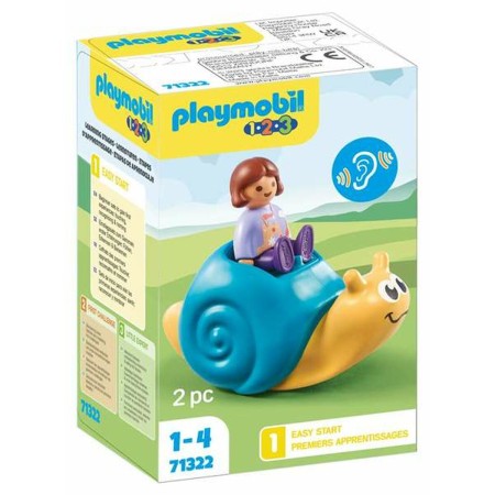 Playset Playmobil 71322 Snail 2 Pieces by Playmobil, Toy figures playsets - Ref: S2435538, Price: 10,44 €, Discount: %