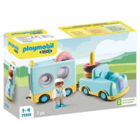 Playset Playmobil 71325 Camion Ciambella 7 Pezzi di Playmobil, Playset con figure di giocattoli - Rif: S2435540, Prezzo: 29,5...