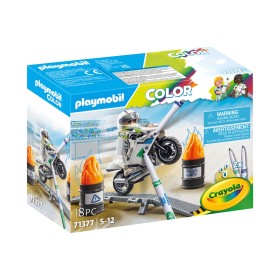 Set di giocattoli Playmobil Color Moto 18 Pezzi di Playmobil, Playset con figure di giocattoli - Rif: S2435542, Prezzo: 17,41...