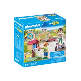 Playset Playmobil Color Motorbike 25 Pieces by Playmobil, Toy figures playsets - Ref: S2435565, Price: 16,76 €, Discount: %