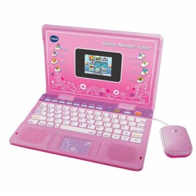 Ordenador de juguete Vtech Genio Master Color ES-EN 18 x 27 x 4 cm Rosa de Vtech, Ordenadores educativos y accesorios - Ref: ...